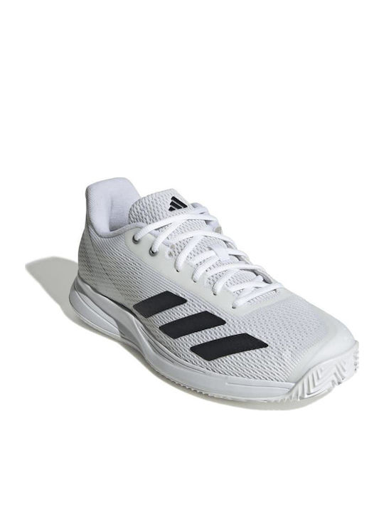 adidas Courtflash Speed 2 Ανδρικά Παπούτσια Τένις Λευκά