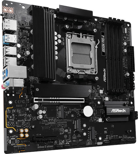 ASRock B850M Pro-A Motherboard Micro ATX με AMD AM5 Socket 90-MXBR80-A0UAYZ