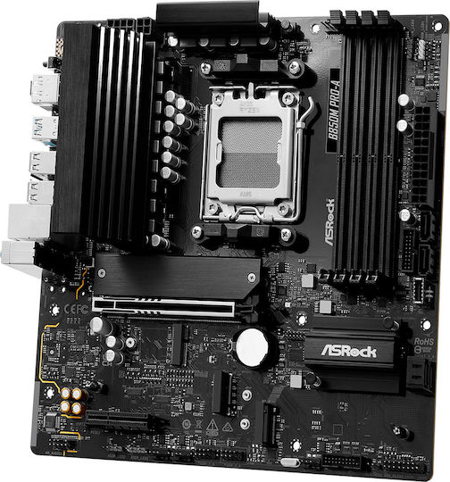 ASRock B850M Pro-A Motherboard Micro ATX με AMD AM5 Socket 90-MXBR80-A0UAYZ