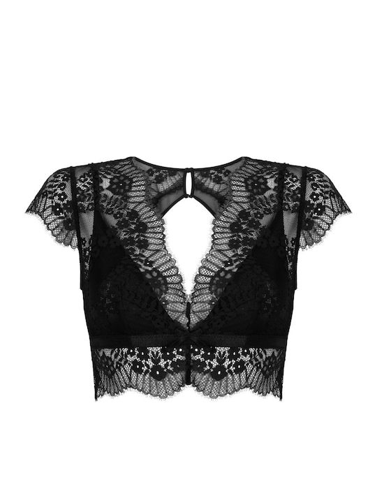 Hunkemöller Daphne Women's Bralette Bra Black