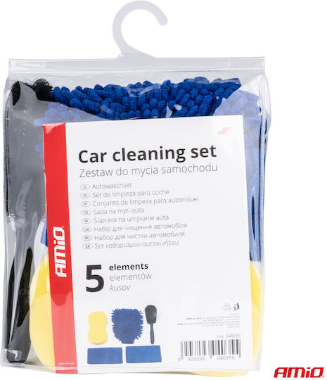 AMiO Car Wheel Washing Set with 5 Pieces