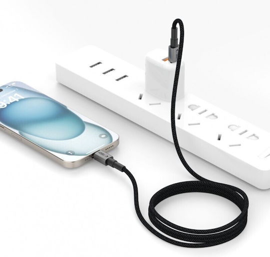 Tech-Protect Ultraboost USB 2.0 Cable USB-C Male - USB-C 100W PD Gray 1m