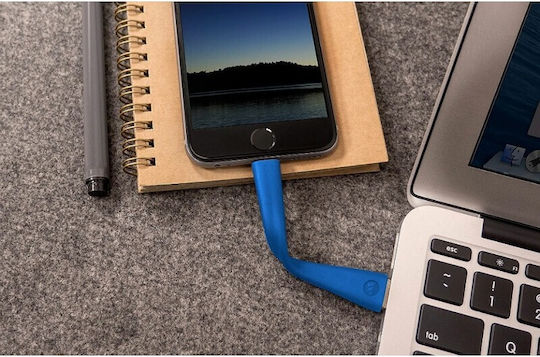 Mophie 0.15m Flat USB 2.0 to micro USB Cable (2988_USB-MICRO-4IN-BLK)