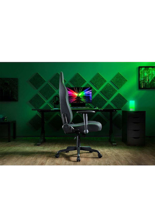 Razer ISKUR V2 X Геймърски стол с регулируеми подлакътници Черен