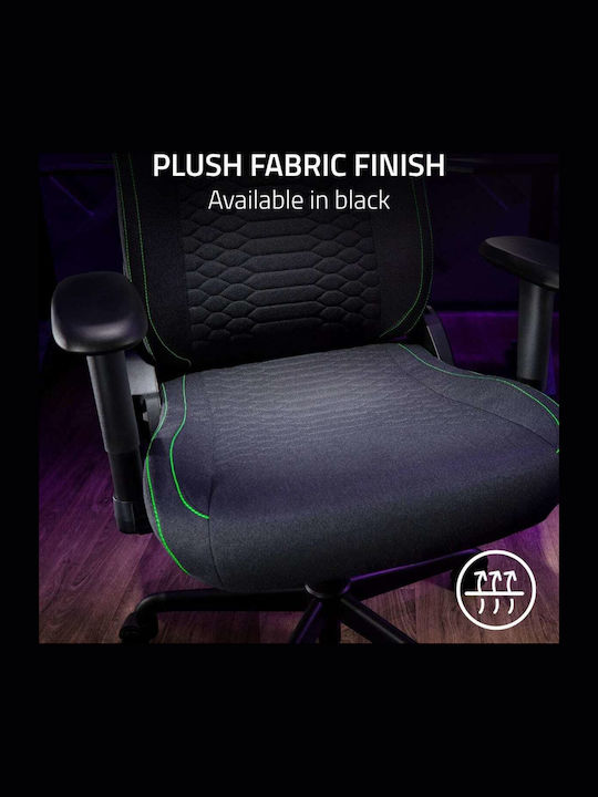 Razer ISKUR V2 X Геймърски стол с регулируеми подлакътници Черен
