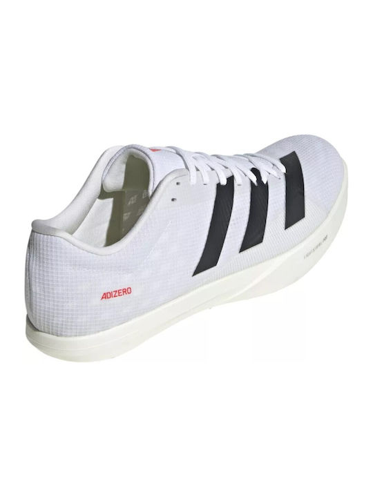 Adizero Long Jump Cloud Sportschuhe Spikes Cloud White / Core Black / Lucid Red
