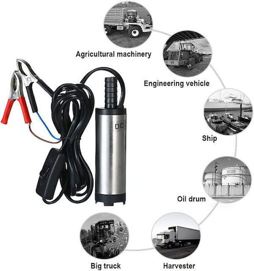 Electric Pompa de Transfer Auto motorină / diesel / Ulei / Apă 12V