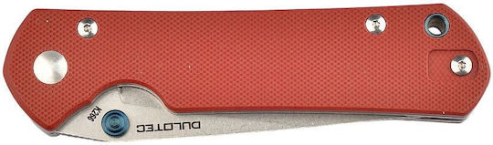 Dulotec Pocket Knife Red