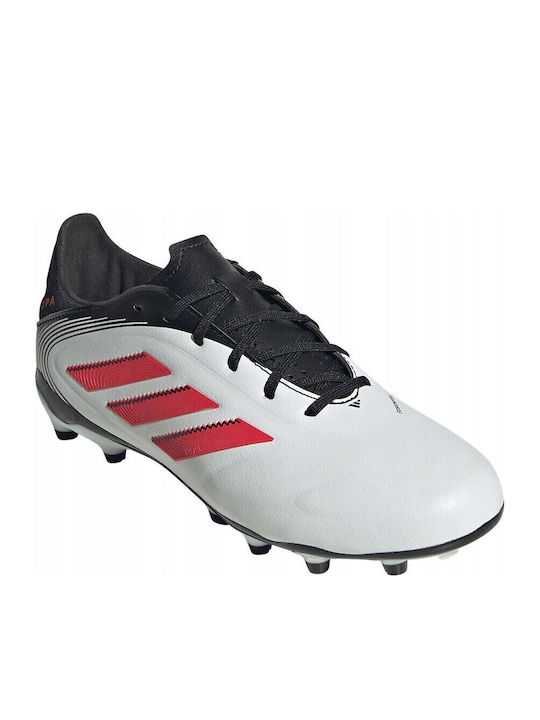 Copa Pure III League Kids Molded Soccer Shoes Cloud White / Lucid Red / Core Black