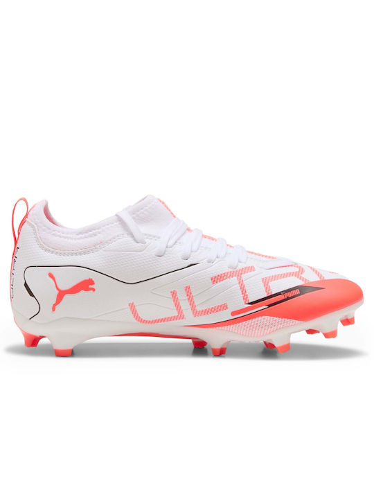 Puma Kids Soccer Shoes White