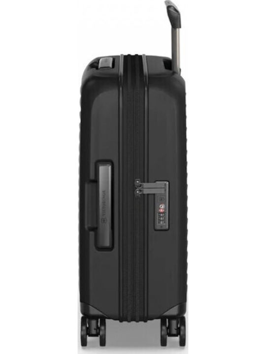 Victorinox Airox Куфар За Пътуване Кабинен Твърд Черен С 4 Колела