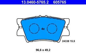 Ate Disc Brake Pad Set