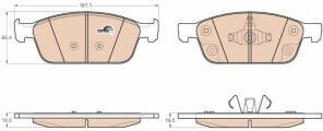 Trw Moto Disc Brake Pad Set