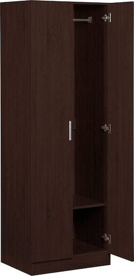 Wilson 2d Δίφυλλη Ντουλάπα 60x45x180cm