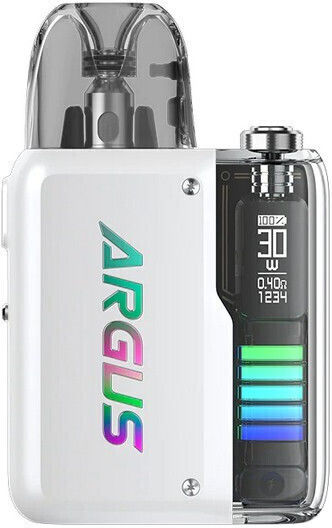 Voopoo Argus P2 Box Mod Kit 2ml με Ενσωματωμένη Μπαταρία 1100mAh Pearl White