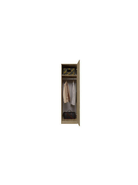 SON KPL Μονόφυλλη Ντουλάπα Oak 50x50x180cm