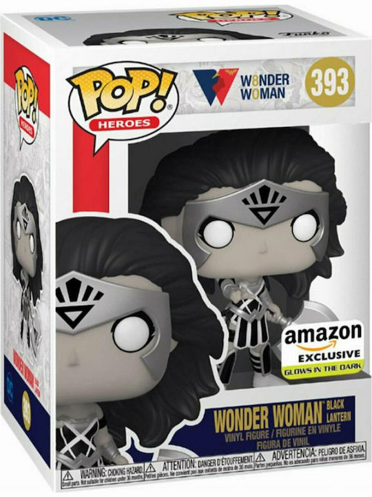 Funko Pop! Heroes: Wonder Woman Black Lantern Glows in the Dark Special Edition Funko Pop! Heroes: Wonder Woman Black Lantern Glows in the Dark Special Edition
