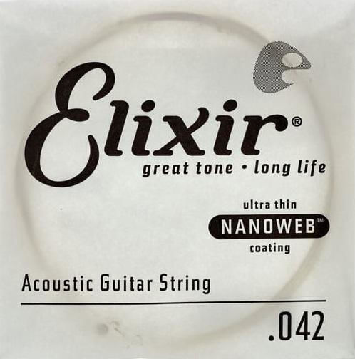 Elixir Nanoweb Corzi Pentru Chitară Acustică Fosfor Bronz 42