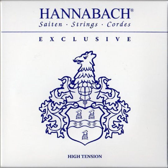 Hannabach Exclusive High Tension Μονή Χορδή Κλασικής Κιθάρας EXCLHT