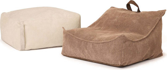 Sitzsack Braun 75x48cm 1Stück