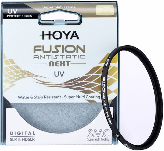 Hoya Fusion Antistatic Next Filter UV 62mm for Camera Lenses