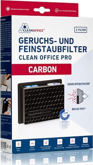Cleanoffice Carbon Printer Filter 150x120x50mm 2pcs