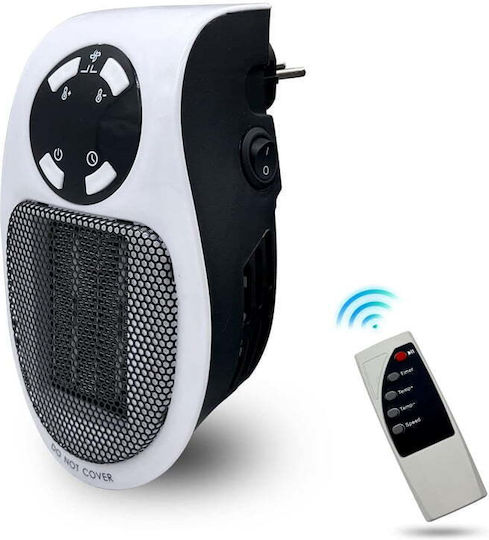 Keramik Heizlüfter Boden Weiß 500W