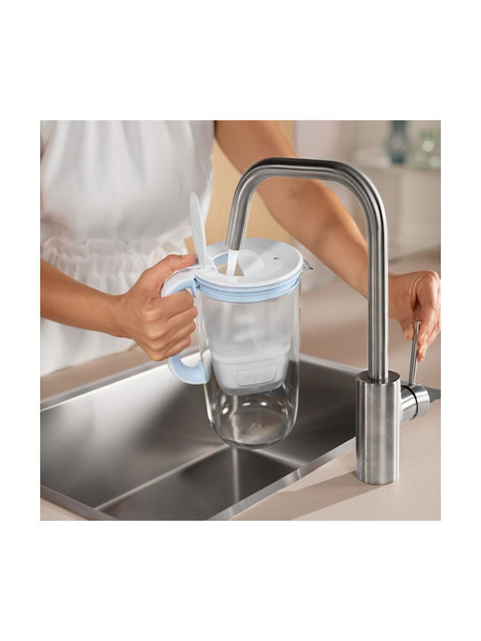 Brita Maxtra Glass Serving Jug Light Blue with Filter 2500ml