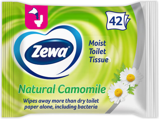 Zewa Moist Chamomile Health Tissues Zewa (42 pcs)