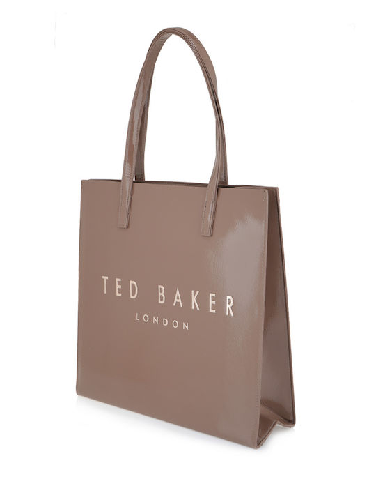 Crinkon Women's Bag Tote Taupe