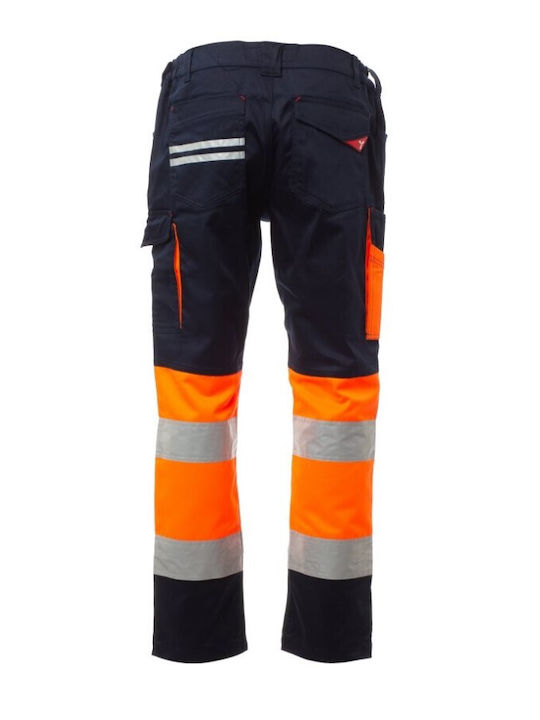 Payper Working Reflective Work Trousers Orange
