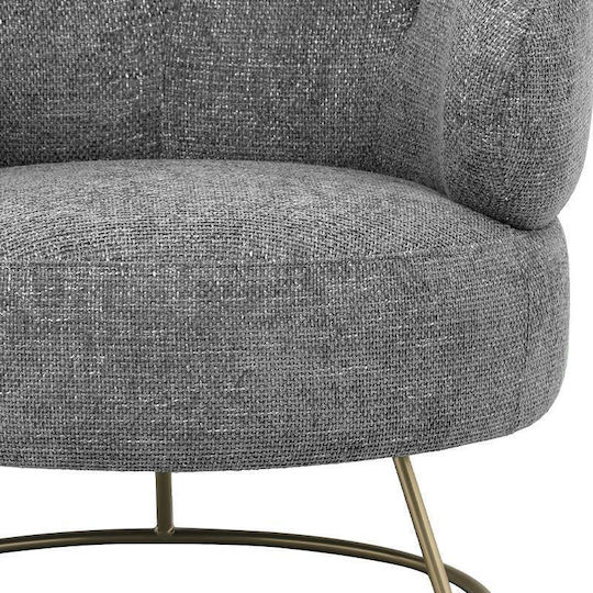 Geena Armchair Gray 81x81x81cm