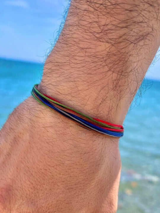 Βραχιόλι "κομποσκοίνι 360" Χρωμα Multi Shades