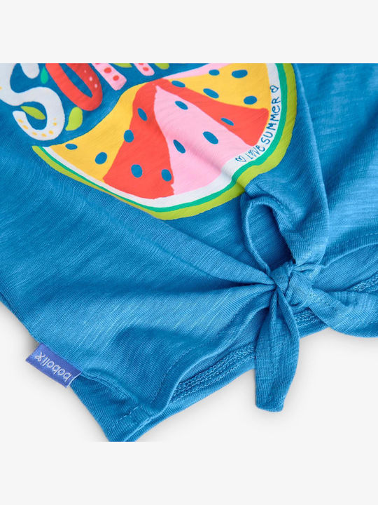 Kids Top Short-sleeved Indigo