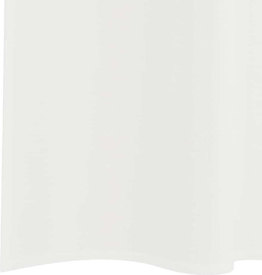 vidaXL Set Vorhänge mit Bleistiftfalten Voile Weiße 140x245cm
