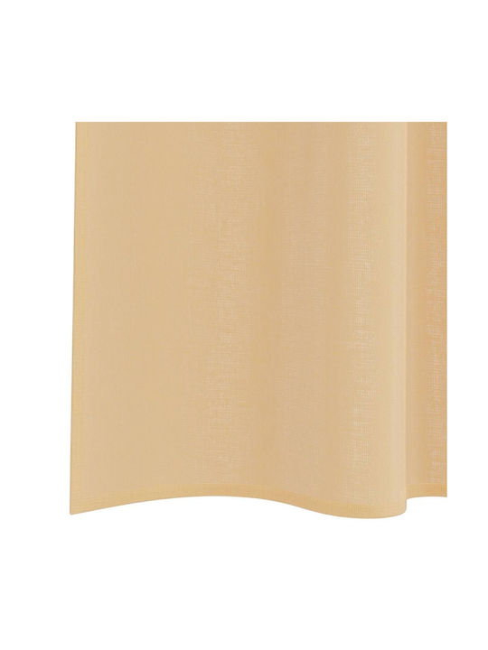 vidaXL Set Perdele Fereastra Cu Coafură Bej 140x245cm