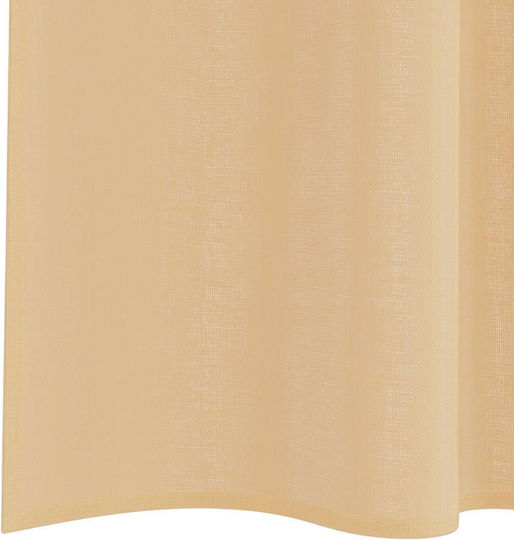 vidaXL Set Vorhänge mit Grommet Voile Beige 140x225cm