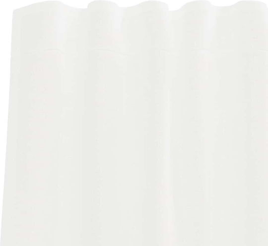 vidaXL Set Vorhänge mit Bleistiftfalten Voile Weiße 140x245cm