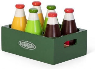 Unique Set of 6 Soft Drink Cans 10cm