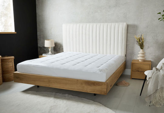 SleepMed Mattress Topper Premium King Size Polyester 180x200cm