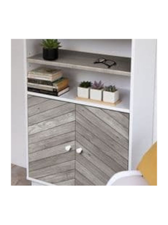 Decorative Furniture Sticker Grey Wood Look Chevron 3468201m 67.5cm X 2m