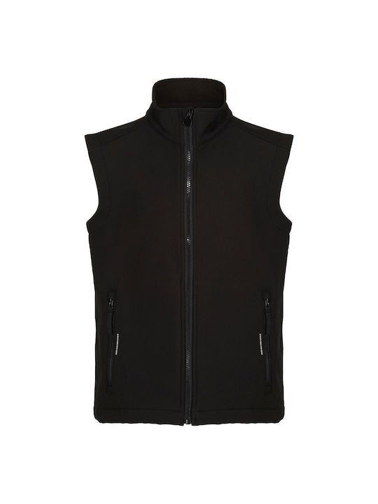 Regatta Kids Sports Jacket Sleeveless with Lining Black Tra882