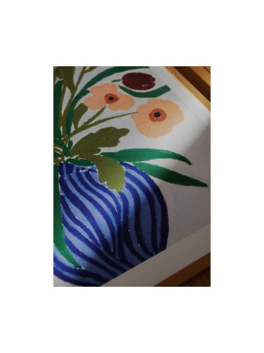 Poster A4 Poster Club Cerulean Still Life High Quality 265g Coated Paper