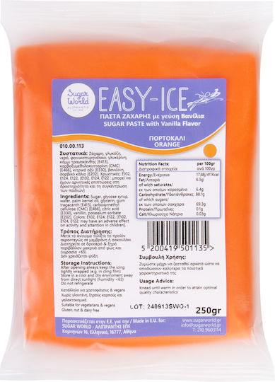 Sugarworld Sugarpaste Gluten Free 250gr Blue