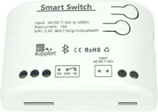 SmartWise Smart Switch 1 Καναλιού Wi-Fi & Bluetooth