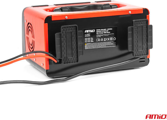AMiO Tragbar Auto-Starthilfe & Batterieladegerät 6/12V