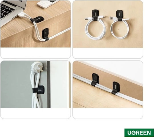 Ugreen 50696 Cable Clips 5pcs Black
