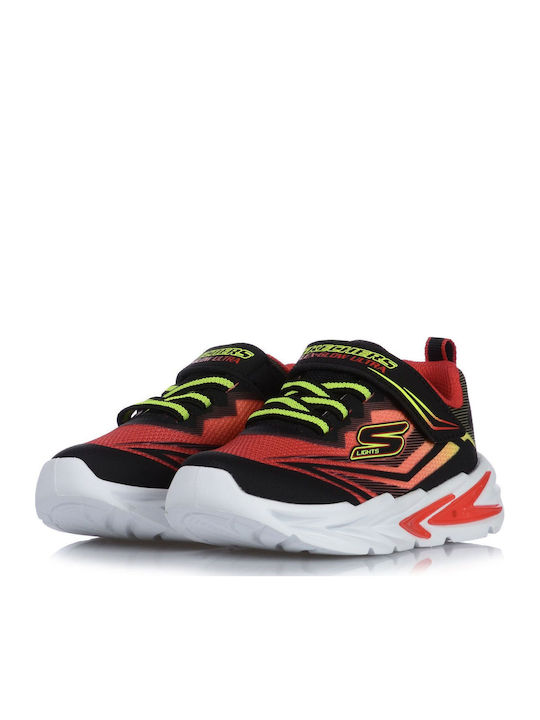Flex-glow Ultra Kids Sneakers with Hoop & Loop Closure Multicolour