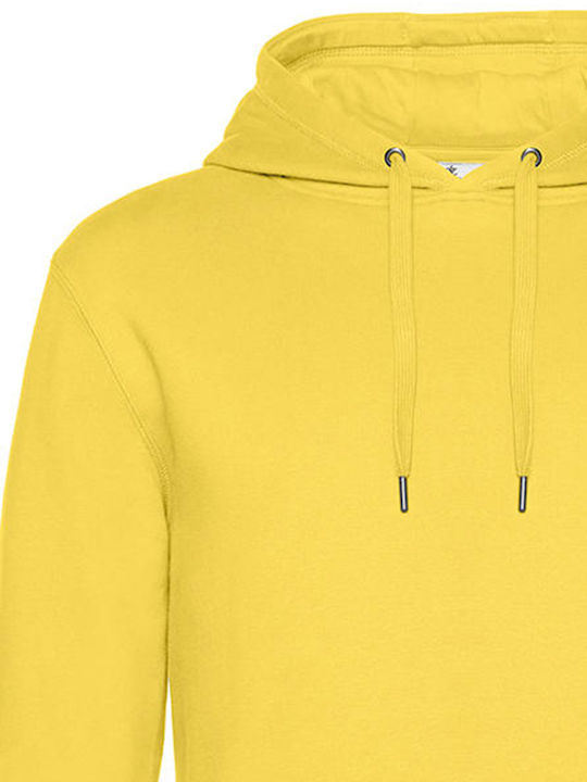 B&C Men's Long Sleeve Promotional Sweatshirt Yellow Fizz