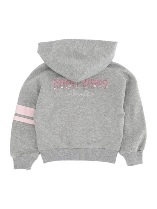Monnalisa Kinderstrickjacke Gray